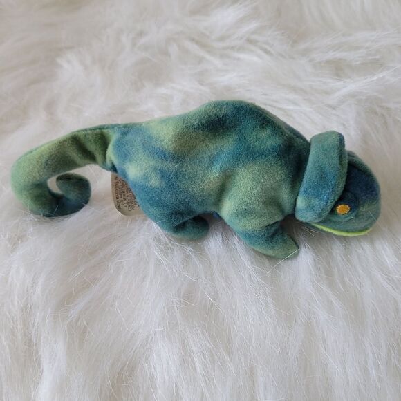 Ty Iggy the Iguana Teenie Beanie Babies - Picture 2 of 3